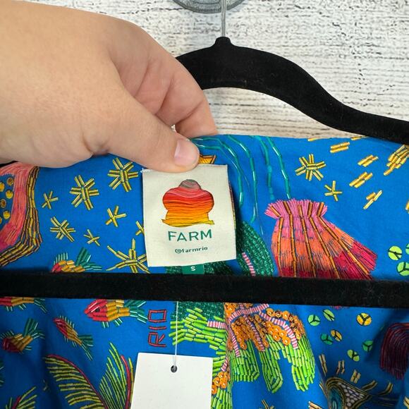 FARM Rio Colorful Patterned Blouse - Picture 6 of 12